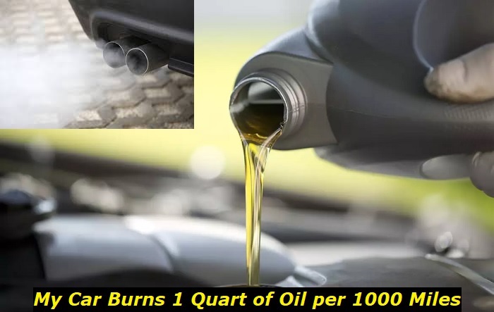 my car burns 1 quart of oil 1000 miles